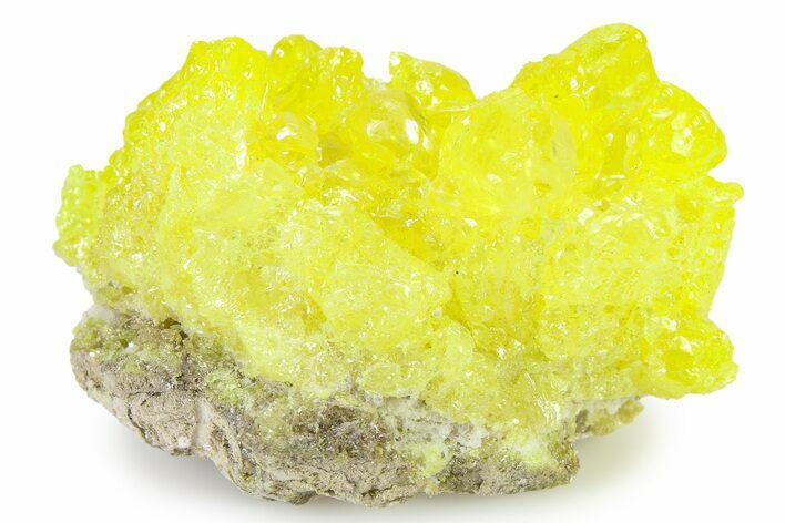 Bright-Yellow Sulfur Crystals - Bolivia #322530